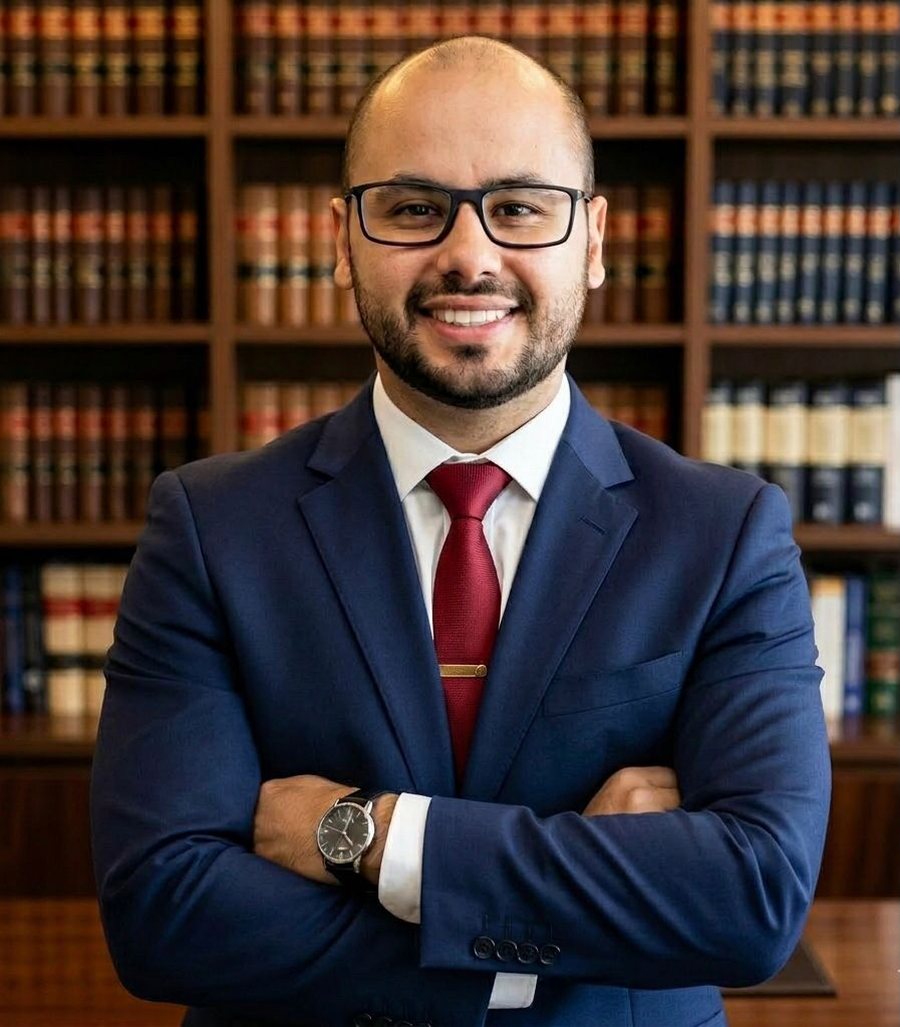 Retrato de Carlos Roberto da Silva em seu escritório
